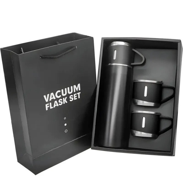 Набор термос и 2 чашки LY-526, Vacuum cup