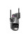 Поворотная уличная WiFi камера PTZ P11 ICSEE, 3mp+3mp, IP66, ночное видение