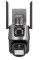 Поворотная уличная WiFi камера PTZ P11 ICSEE, 3mp+3mp, IP66, ночное видение