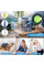 Портативный мини кондиционер Air Cooler Fan 4в1 с ночником и USB увлажнителем, LED подсветка