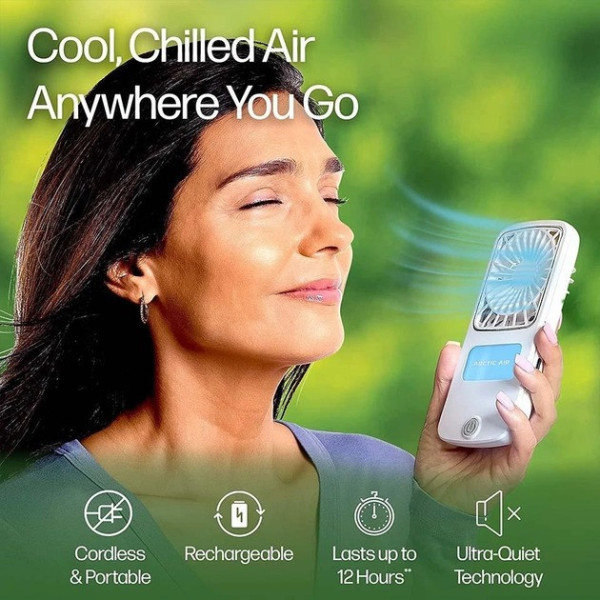 Портативный мини вентилятор Arctic Air Pocket Chill, ручной
