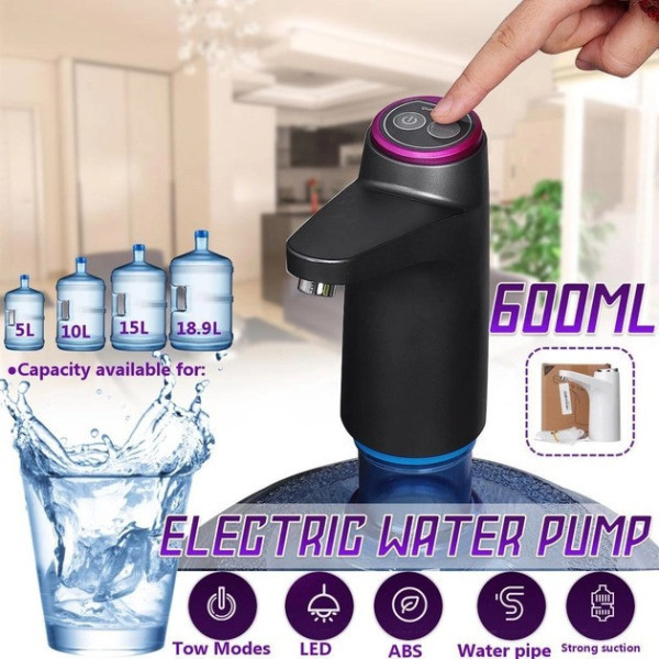 Электрическая помпа для воды Electric Water Pump с аккумулятором и USB зарядкой
