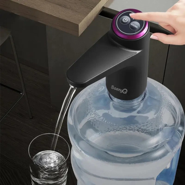 Электрическая помпа для воды Electric Water Pump с аккумулятором и USB зарядкой