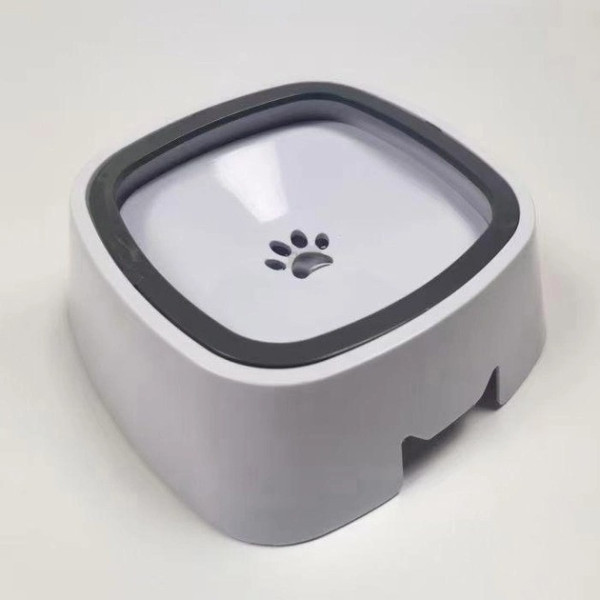 Переносная миска-дозатор MAGIC BOWL, 1,5 л, белая, для собак и котов