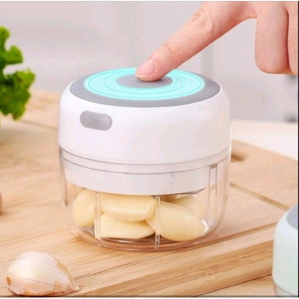 Электрический кухонный мини измельчитель для продуктов Release hands, one click garlic