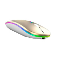 Беспроводная компьютерная мышь с аккумулятором, Bluetooth и 2.4GHz