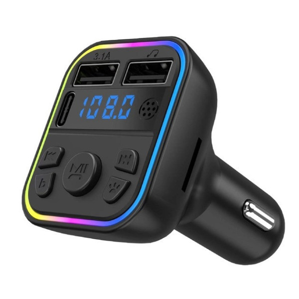 Автомобильный трансмиттер FM Player G39 с Bluetooth 5.0, FM модулятор