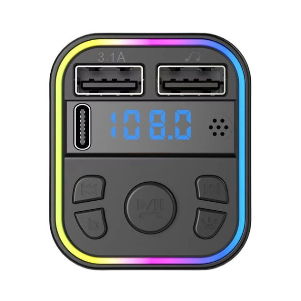 Автомобильный трансмиттер FM Player G39 с Bluetooth 5.0, FM модулятор