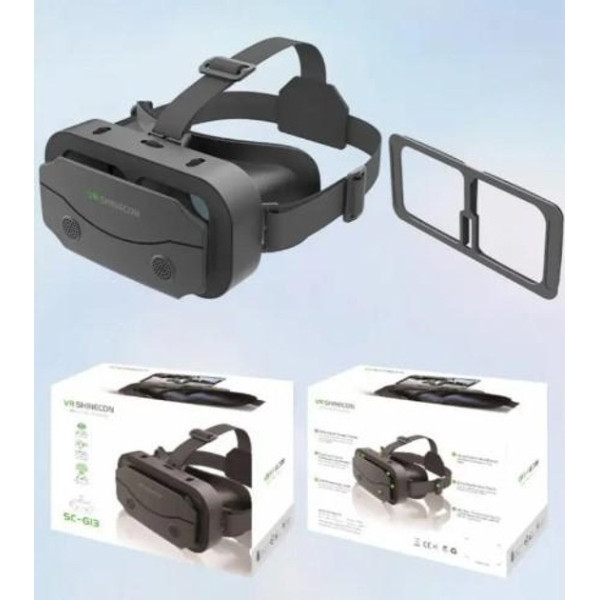 Очки VR SC-G13 SHINECON, поддержка 3D контента и универсальный размер