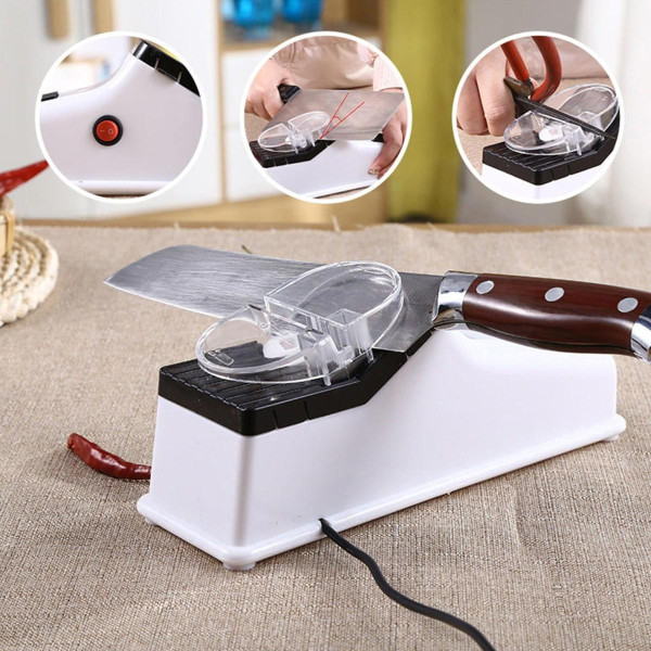 Точилка для ножей Electric Knife Sharpener работает от USB