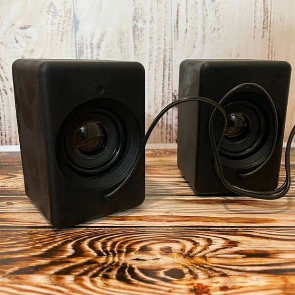 Колонки JEDEL S554 для компьютера и ноутбука RGB 2.0 USB / Акустическая система для ПК