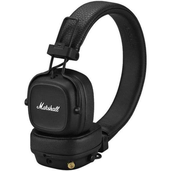 Беспроводные наушники Marshall Major IV Bluetooth Black складные Черные