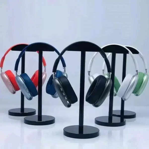 Стерео ьеспроводные наушники Macaron P9 Max Bluetooth с кейсом с MP3