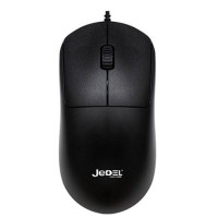 Компьютерная мышь проводная Jedel CP89 для ПК/ноутбука USB 1000 DPI 1.35М Черная