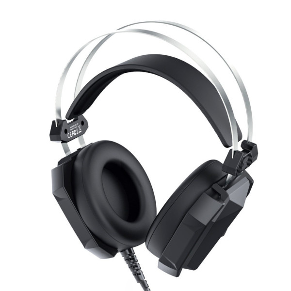 Проводные полноразмерные игровые наушники гарнитура XO GE-07 Black AUX USB