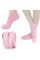 Увлажняющие гелевые носки SPA Gel Socks для мягкой кожи стоп, аромат розы, универсальный размер
