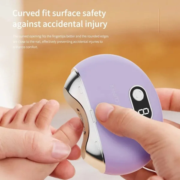 Автоматическая электропилка триммер для стрижки ногтей R6Y8 Nail Clipper AND263