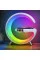 Многофункциональная лампа-ночник Smart Light Sound Machine 5в1 с Bluetooth колонкой,будильником, RGB-подсветка