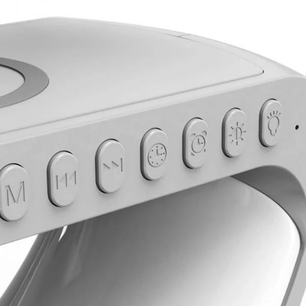 Многофункциональная лампа-ночник Smart Light Sound Machine 5в1 с Bluetooth колонкой,будильником, RGB-подсветка
