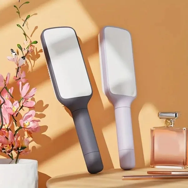 Массажная расческа для волос Hair Straightener AND LY-639 с функцией самоочистки