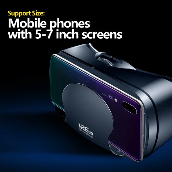Очки виртуальной реальности SHINECON VR SC-G13 с пультом для смартфонов до 7 дюймов