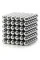 Игрушка NEO CUB Silver. Неокуб, магнитные шарики 216 шт, размер 5 мм