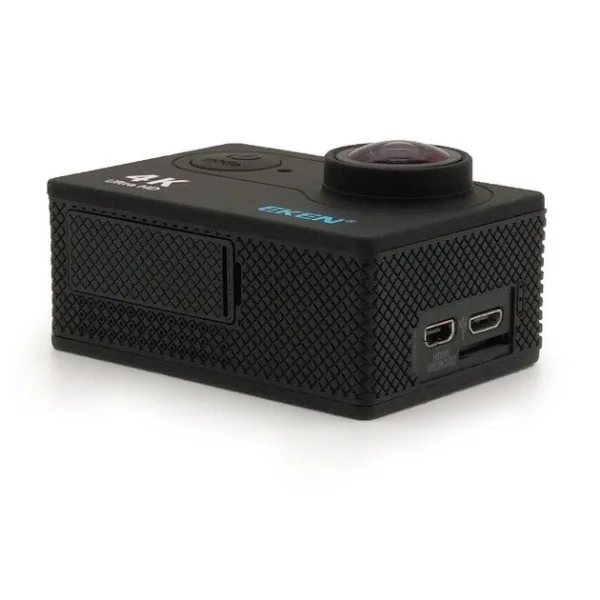 Экшн-камера Eken H9 Ultra HD 4K Wi-Fi + аквабокс и крепления, угол обзора 170°, экран 2", видеорегистратор