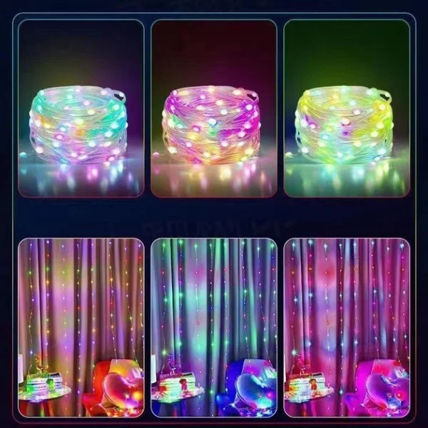 Светодиодная RGB лента LED MDX-265 10 м с пультом и USB, водонепроницаемая, подсветка для дома и улицы