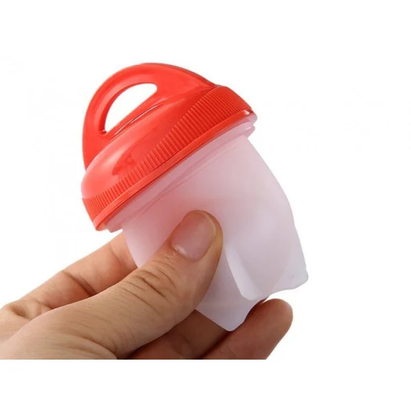 Яйцеварка Silicone Egg Boil на 6 яиц, силиконовые формочки для варки яиц вкрутую и всмятку