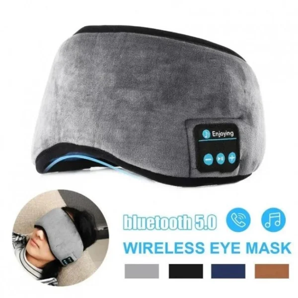 Маска для сна 3D Music Goggles AND183 с Bluetooth наушниками и USB, повязка для глаз с гарнитурой
