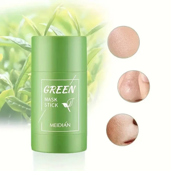 Маска-стик для лица Green Mask Stick с зеленым чаем 40 г – очищающая маска против черных точек и акне