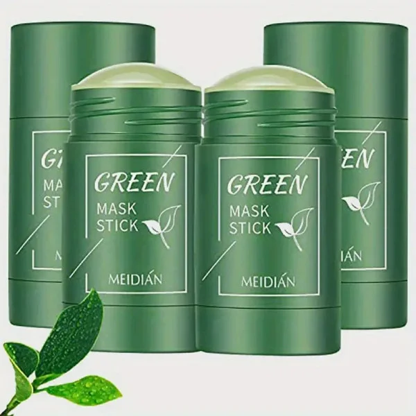 Маска-стик для лица Green Mask Stick с зеленым чаем 40 г – очищающая маска против черных точек и акне