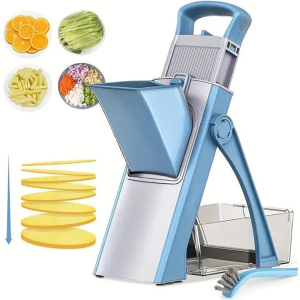 Многофункциональная овощерезка Vegetable Cutter 223-6 с контейнером и 40 режимами нарезки