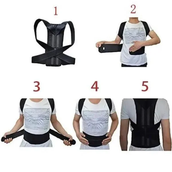 Корректор осанки Back Pain Need Help L/XL – поддержка позвоночника, коррекция спины для мужчин и женщин
