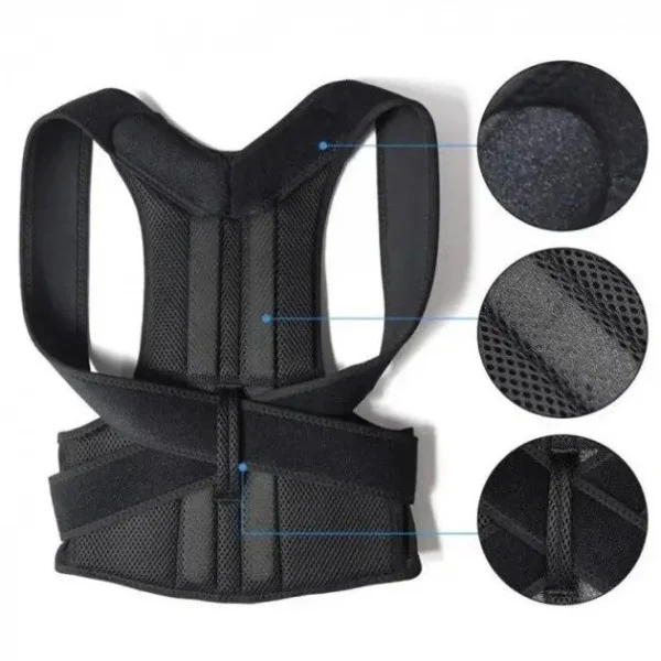 Корректор осанки Back Pain Need Help L/XL – поддержка позвоночника, коррекция спины для мужчин и женщин