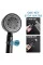 Насадка для душа Shower Set черная с держателем и шлангом, душевой комплект 4 режима