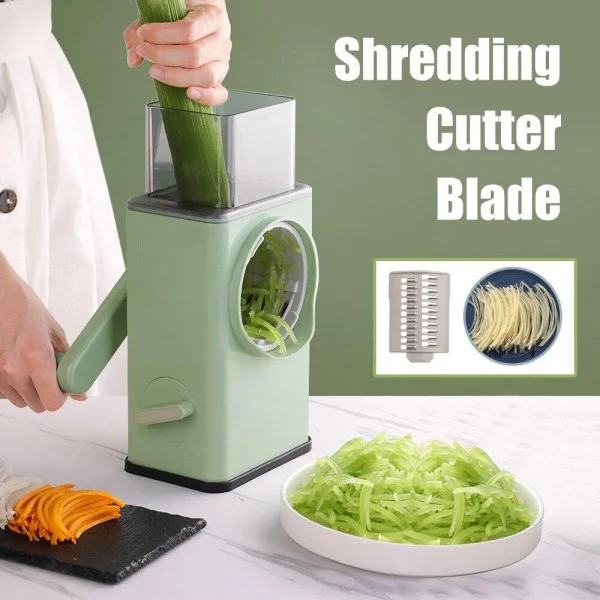 Измельчитель для овощей 3в1 VEGETABLE CUTTER Ручная овощерезка
