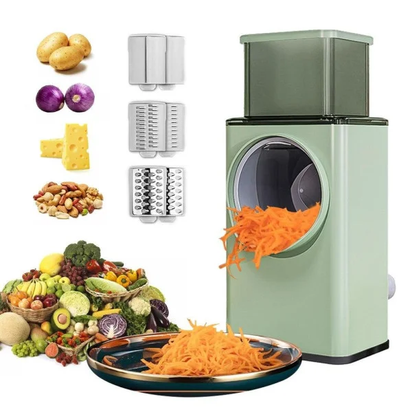 Измельчитель для овощей 3в1 VEGETABLE CUTTER Ручная овощерезка