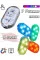 Светильник автомобильный аккумуляторный RGB 2 шт, подвесной магнитный ночник с сенсорным управлением
