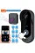 Беспроводной видеозвонок с камерой и ночным видением Tuya Smart Life Doorbell, Wi-Fi, двухсторонняя связь