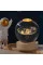 Ночник-шар 3D «Солнечная система» из хрусталя с USB и мягкой теплой подсветкой