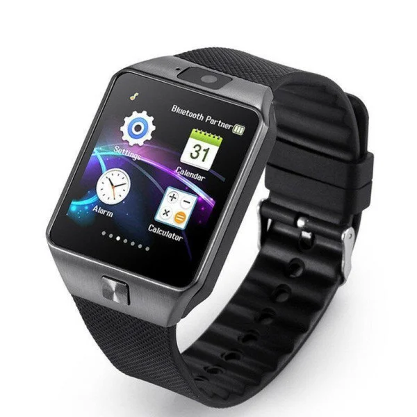 Умные часы Watch DZ09 с GSM, камерой и фитнес-трекером, черные