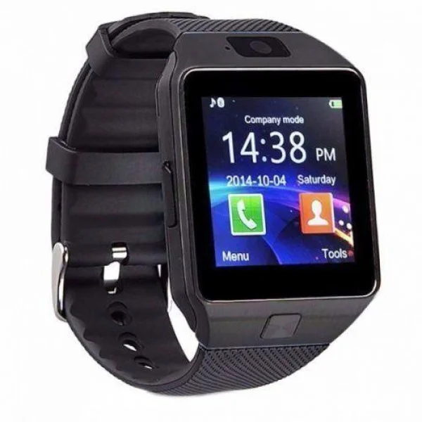 Умные часы Watch DZ09 с GSM, камерой и фитнес-трекером, черные