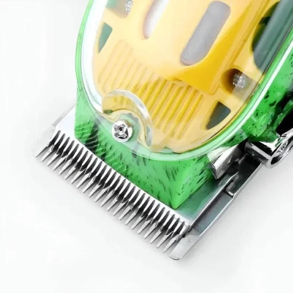 Машинка для стрижки волос HAIR CUTTER LY-452 прозрачная с аккумулятором и насадками