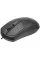 Компьютерная мышь Jedel CP72 с USB, оптический сенсор 1000 DPI, черная, длина кабеля 1.35 м