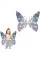 Крылья феи с подсветкой и музыкой Wings of Fairy 840, регулируемые, размах 64 см