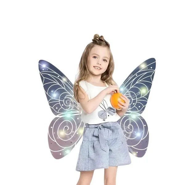 Крылья феи с подсветкой и музыкой Wings of Fairy 840, регулируемые, размах 64 см