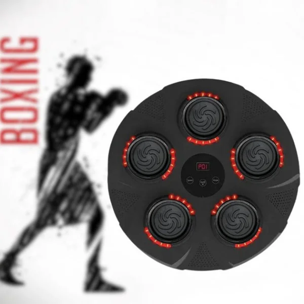 Интерактивная боксерская мишень Boxing с подсветкой и сенсорным управлением, USB и аккумулятор