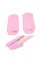 Увлажняющие гелевые носки SPA Gel Socks для мягкой кожи стоп, аромат розы, универсальный размер