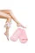 Увлажняющие гелевые носки SPA Gel Socks для мягкой кожи стоп, аромат розы, универсальный размер
